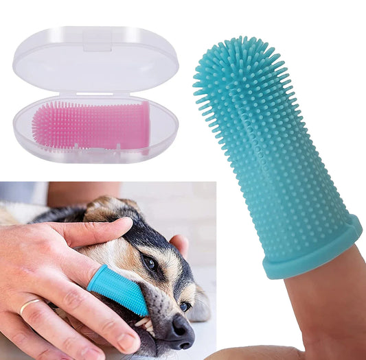Silicone Pet Finger Toothbrush